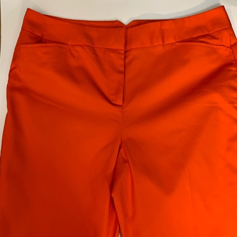 Grace Elements Orange Cotton Spandex Cropped Pant… - image 8